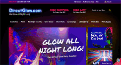 Desktop Screenshot of directglow.com